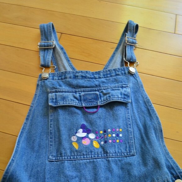 Madewell Disney Denim Romper Overalls Size M / S - Picture 2 of 16